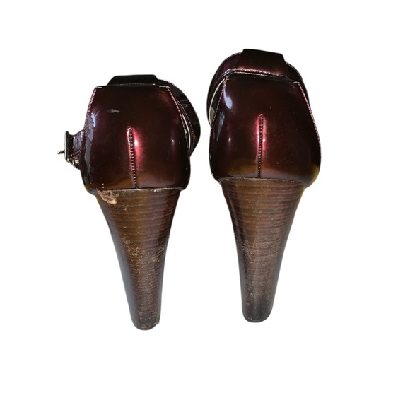 Kenneth‎ Cole Reaction Womens Daze Shock Peep Toe Strappy Sandals Size 7.5 - Picture 4 of 8